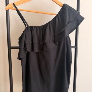 Old Navy Black Off-Shoulder Top NWT